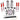 Suspension Lift Kit w/Shock Nitro Shocks 3.5-4 Inch Lift Incl. Coil Springs Skyjacker image 1
