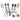 Suspension Lift Kit w/Shock 3.5-4 Inch Lift 18-19 Jeep Wrangler W/Ft. And R. Dual Rate/Long Travel Series Coil Springs Extended Sway Bar End Links Grade 8 Mounting Hdwr M95 Monotube Shocks Skyjacker image 1