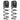 Jeep JL 4 Door Lift Kit 2-2.5 Inch Lift Includes Rear Dual Rate/Long Travel Series Coil Springs 18-19 Jeep Wrangler Skyjacker image 1