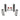 Lift Kit 2.5-3 Inch Lift 07-11 Dodge Nitro 08-12 Jeep Liberty Includes Front Struts Front Strut Coil Springs Rear Coil Springs Front Poly Bump Stops Rear Bump Stop Spacers Skyjacker image 1