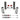 Suspension Lift Kit w/Shock M95 Performance Shocks 2.5-3.5 Inch Lift 07-11 Dodge Nitro 08-12 Jeep Liberty Incl. Front Struts Front Strut CoilSprings Rear CoilSprings Front Poly BumpStops Rear Bum Stop Spacers Skyjacker image 1