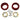 4Runner Lift Kit 2 Inch Lift 03-19 4Runner Includes Front Metal Strut Spacers Rear Polyurethane Coil Spring Spacers Skyjacker image 1